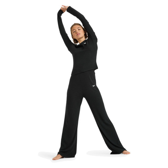 Roxy Γυναικείο παντελόνι Rise & Vibe New Rib Wide Leg Sport Trousers
